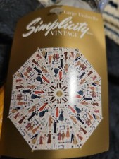 Simplicity Vintage Large Umbrella Brand New Women Dresses new  