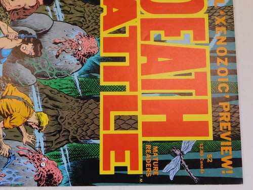 Cómic subterráneo Death Rattle #8 en estado bastante bueno/casi nuevo 9,0 - Mark Schultz Jaxon primera impresión comix - Imagen 11 de 23