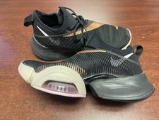 Nike Air Zoom Superrep 2020 Women  s Size 6 Athletic Shoes BQ7943-086 Blk/Met/Cpr