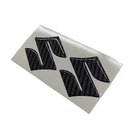 suzuki tank logo decal, label, sticker gsx r 3D carbon, 10 colors