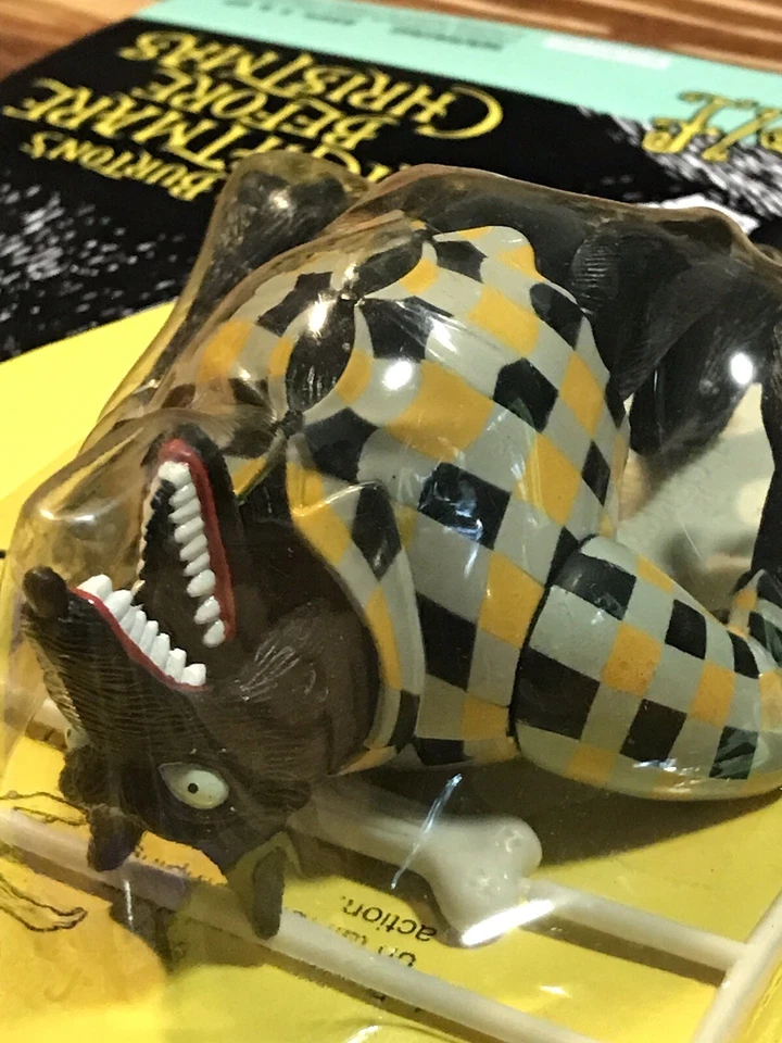 Tim Burton’s Nightmare Before Christmas 1993 figura de juguete de hombre lobo nueva en caja primera edición Foto 3 de 4