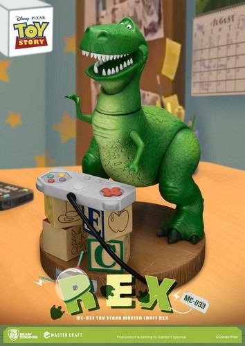 DISNEY - Toy Story - Rex Master Craft Statue Beast Kingdom - Imagen 2 de 9