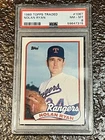PSA 8 BASEBALL CARD HOF 1989 TOPPS TRADED NOLAN RYAN TEXAS RANGERS