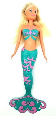 Simba Steffi Love Blonde Hair Blue Eyed 12'' Mermaid Doll