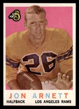1959 Topps Football #70 Jon Arnett NM/MT *e3