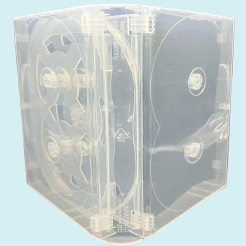 27 Way Clear Megapack DVD 32mm 27 Discs New Empty Replacement Scanavo Cases LOT - Picture 27 of 65
