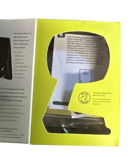 Bracketron PwrUp Qi Magnet Mount Fast Wireless Charge  BT2-653-2 Block - Picture 8 of 8