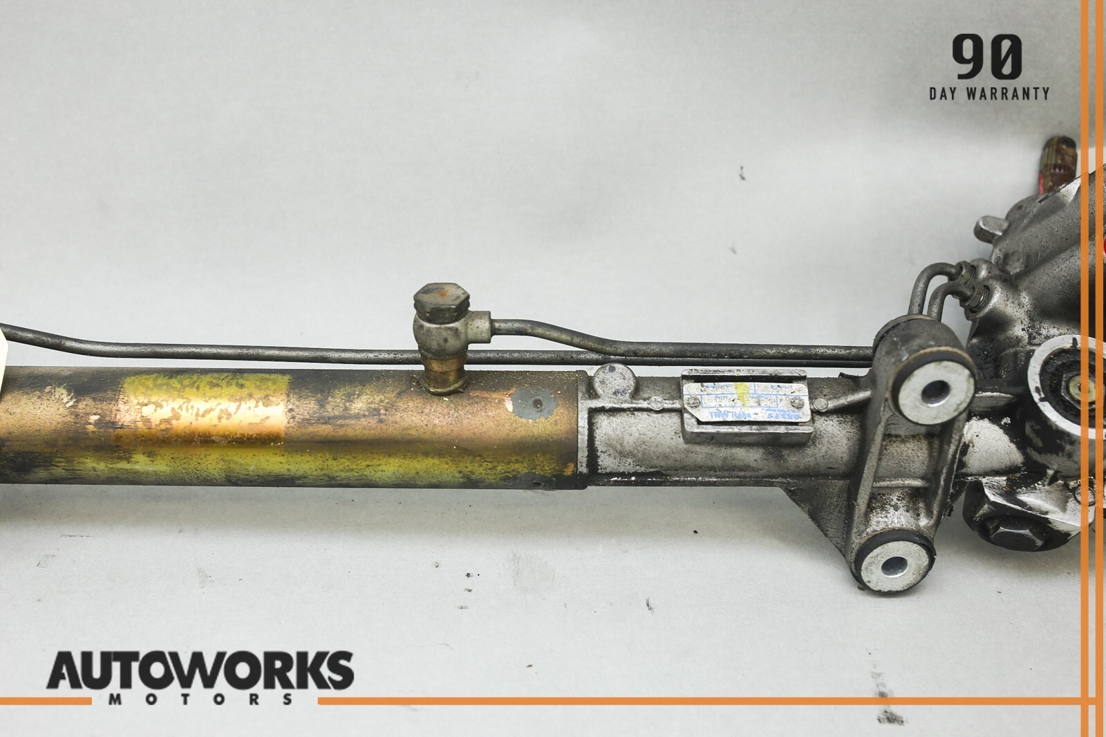 03-13 Maserati Quattroporte M139 Power Steering Gear Rack And Pinion 207389 OEM