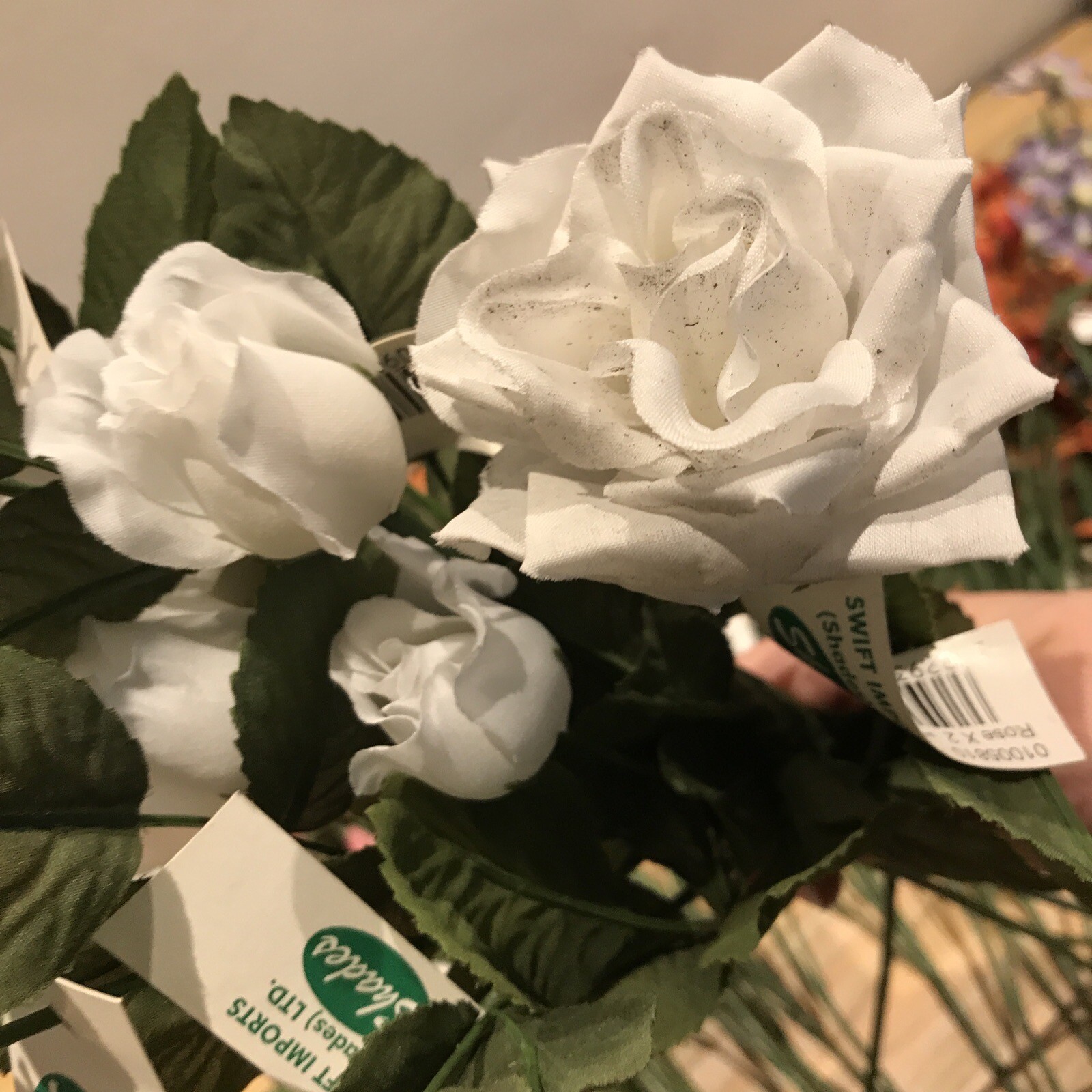 60cm Stemmed Artificial peruvian lily flowers joblot mix swift imports