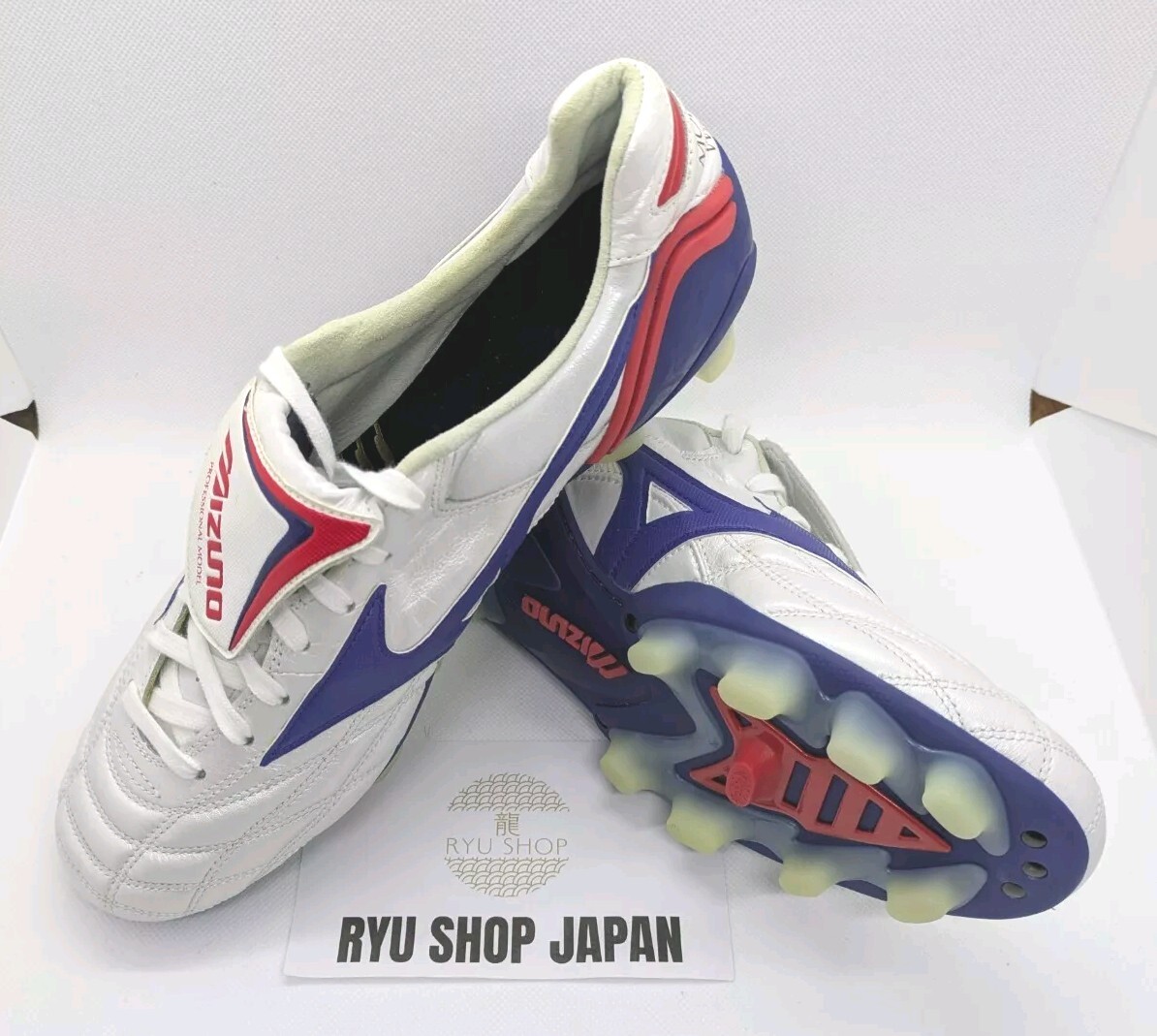 Ultra Limited Mizuno MORELIA WAVE JAPAN White / Blue Ultra Limited Mizuno MORELIA WAVE JAPAN White / Blue