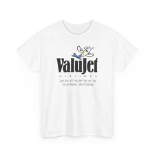 Vintage Inspired ValuJet Airlines ValuJet Flight 592 Unisex Heavy Cotton