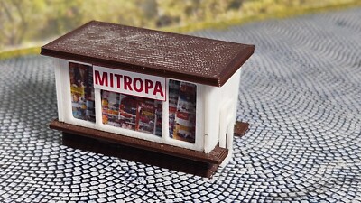 Imbiss Kiosk  | Bausatz | Spur N  1: 160 | 2 Stück