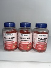3 Sealed Collagen Gummies For Skin, Hair  Nails, 60 Count Each