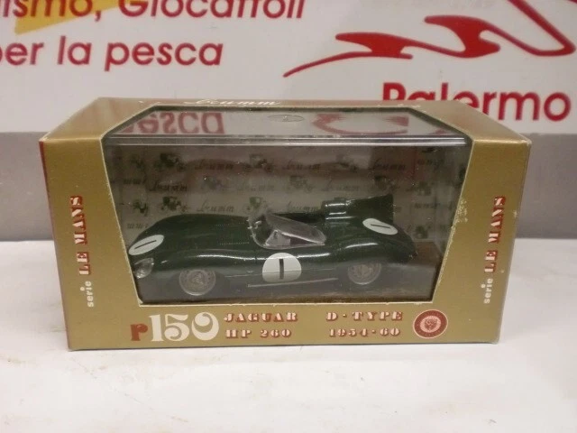 BRUMM 1/43 - JAGUAR D TYPE HP 260 LE MANS  1954-60 n° R 150 - Immagine 2 di 3