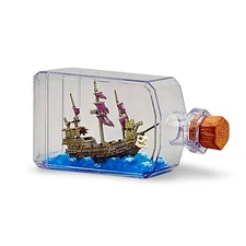 Sea of Thieves Skeleton Ship in a Bottle - Rare Collectible