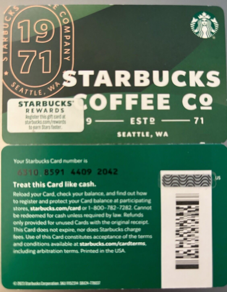 2024 STARBUCKS 