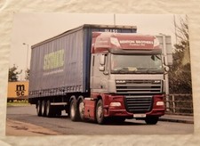 TRUCK PHOTO 6x4 : DAF XF - BENTON BROTHERS - T222 BBT