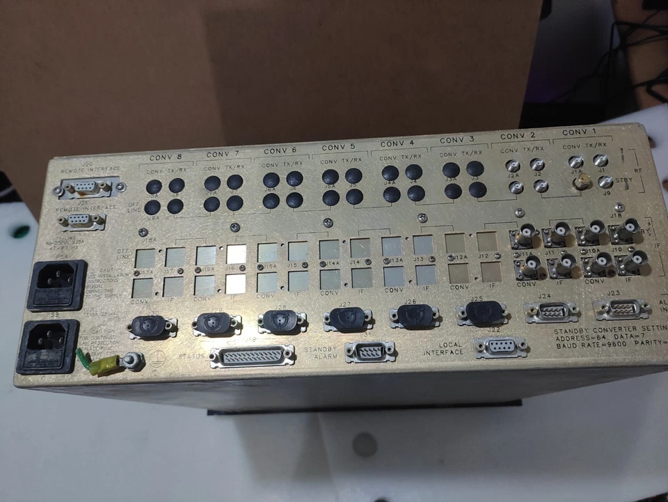 Miteq RSUN-B/S-LC High Value 1 N Redundant Switchover Unit (RSUN-B/S-LC) - Image 3 of 4