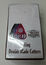 The Big Easy Tobacco Accessories Double Blade 60 Ring /Display-9626D 25 Colors
