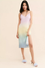 NWT ANTHROPOLOGIE BB DAKOTA OMBRE YOU SAY DRESS- SIZE SMALL