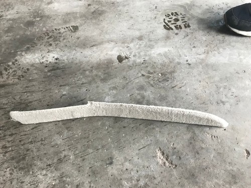 BMW 5er E60 E61 Verkleidung Teppich Vorne Links Beige 7059951