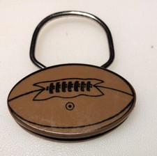 Vintage Football Keychain Pull Apart Sports Key Chain