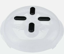 Magnetic Microwave Anti Splatter Cover Plate Guard Lid With Steam Vent