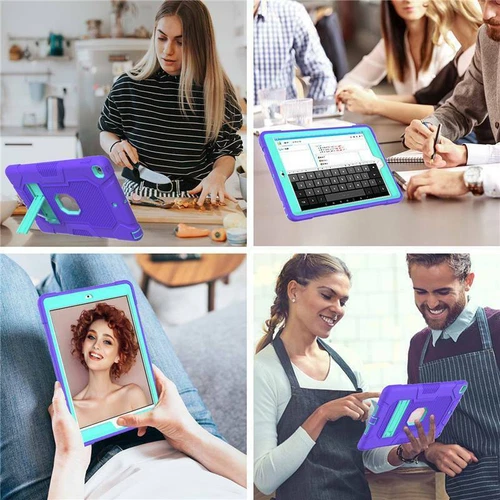 Heavy Duty Tough Hard Case Cover For iPad 5/6/7/8/9th Gen Mini Air Pro 11" 12.9" - Picture 52 of 70