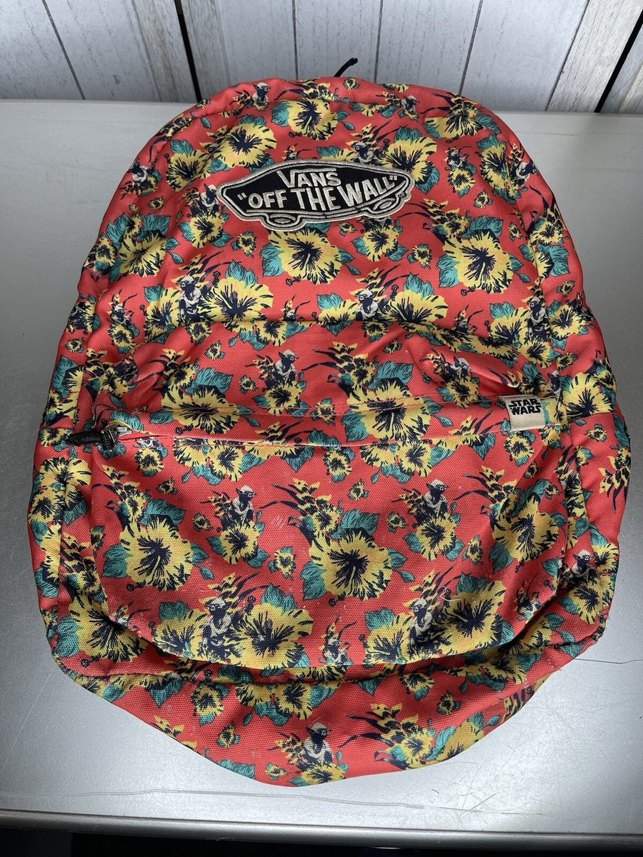 Vans Off The Wall Star Wars Aloha Yoda Backpack Limited