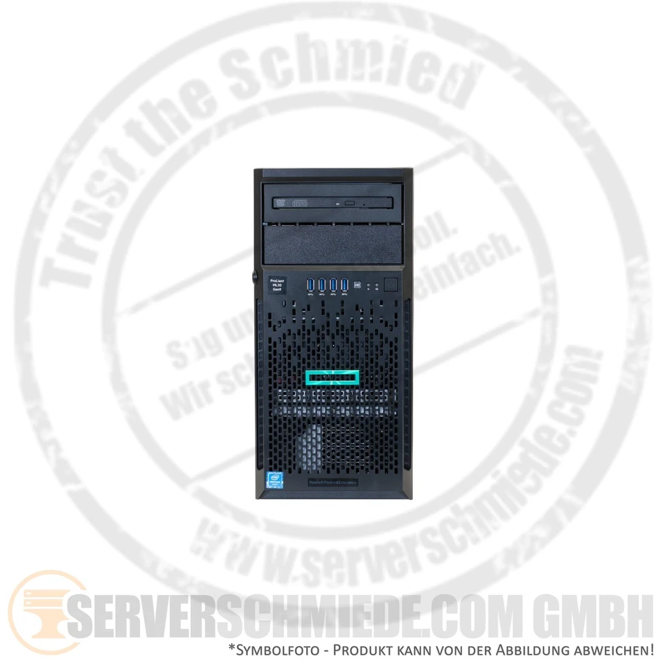 HP ProLiant ML30 Gen9 G9 Tower Server 8x 2,5" SFF 1x XEON E3-1200 v5 v6 Server 2 - Bild 2 von 4