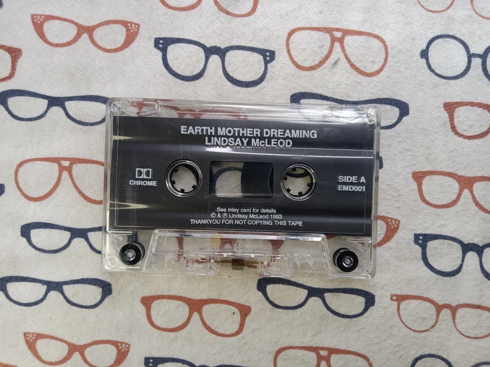 Lindsay McLeod Earth Mother Dreaming 1993 Private New Age Cassette Album VG+/VG - Image 3 of 4