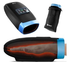 LifePro Legra Hand Massager with Heat and Compression , opne box .with charger