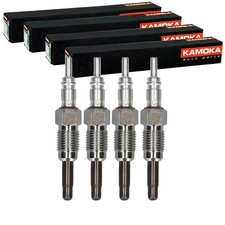 4x KAMOKA GLÜHKERZEN KP019 passend für 4-ZYLINDER AUDI 80 A3 A4 A6 CABRIOLET