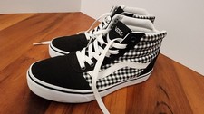 Womans Size 6.5 Vans Ward High Checkered
