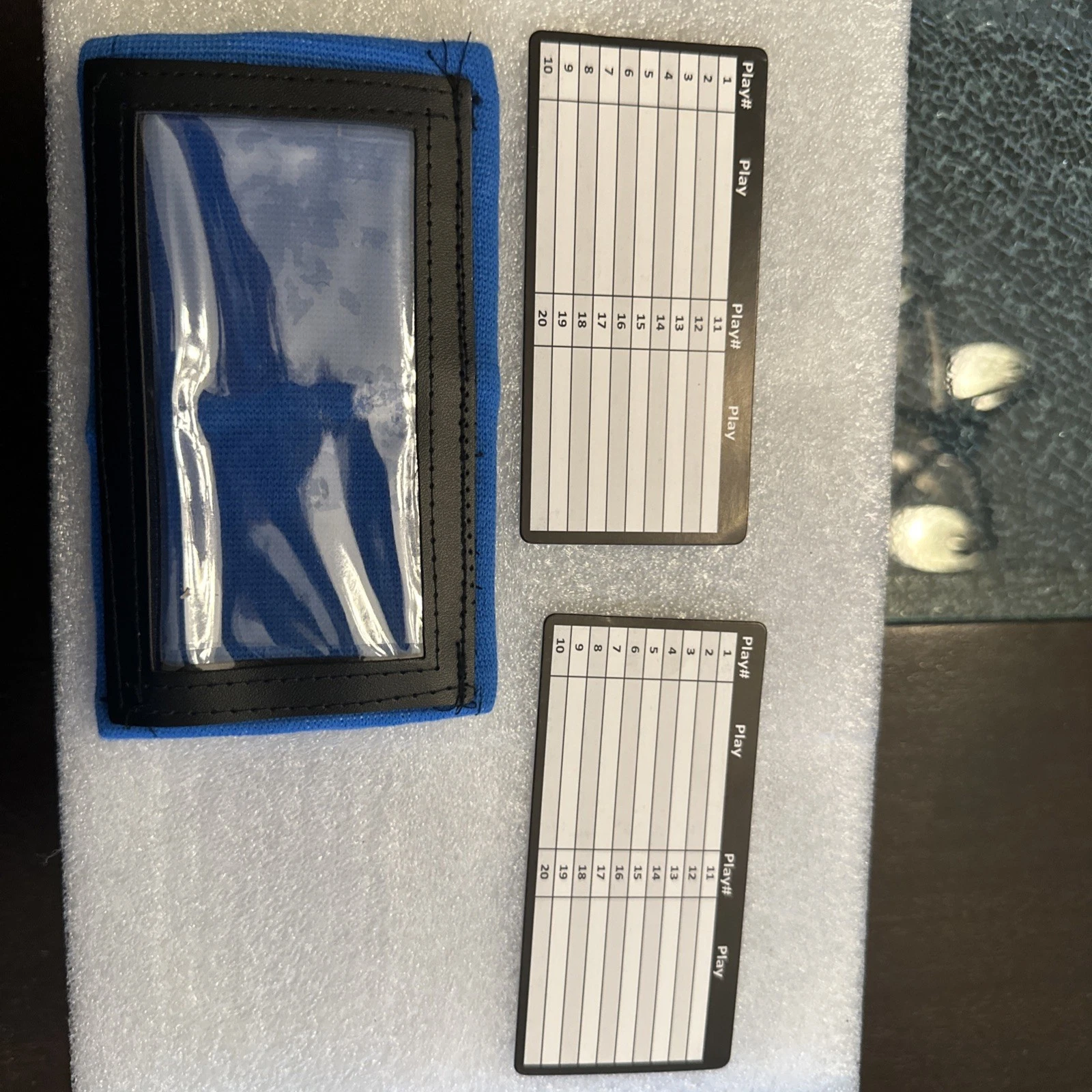 COACH Careworx Braccialetto Allenatore da Polso Calcio Playbook Taglia: Blu Giovanile