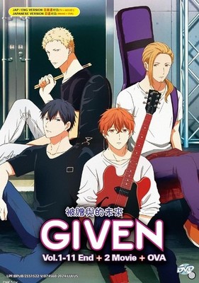 Given the Complete Anime Series Episode 1 - 11 + 2 Movies & OVA DVD English Dub