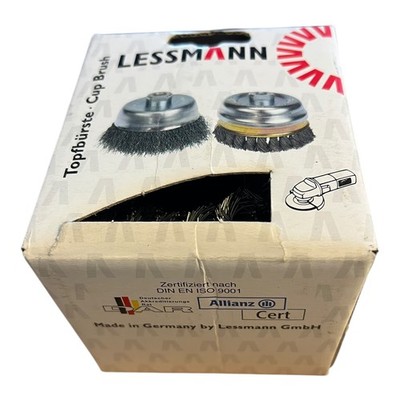 Lessmann 484.217 pot brush Ø 80 max. RPM 9000 EN 1088 -original packaging/unused-