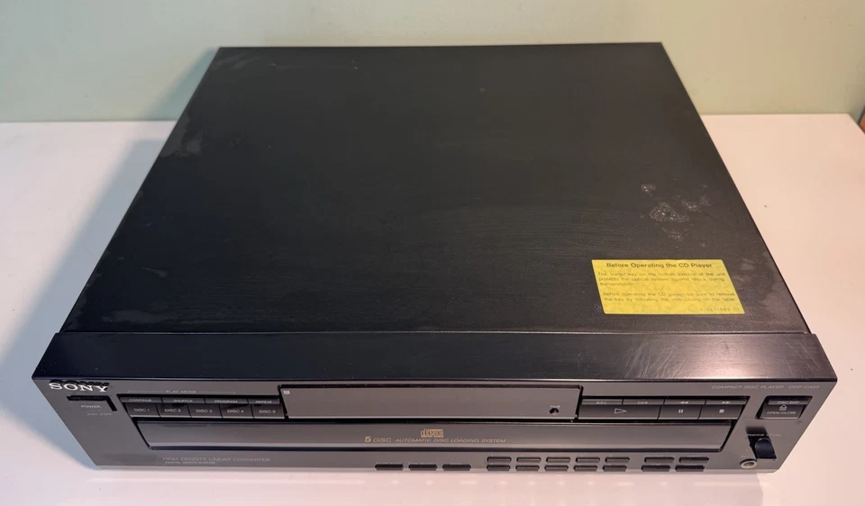 Sony CDP-C425 5-disc CD Player No Remote-Tested & Working - Image 2 of 4