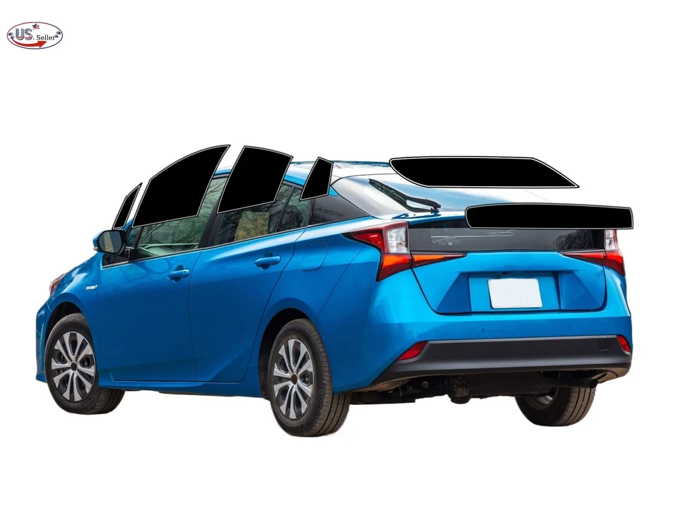 Computerized Custom PreCut 2Ply Window Tint Film Kit For ALL Toyota Prius - Image 2 of 4