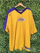 Vintage Rare Nike Lakers Warm Up Jersey Pre Owned Size 2XL 54