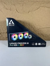 Arctic Liquid Freezer III Pro 420 A-RGB CPU Cooler All-In-One Radiator NEW