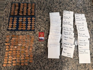 250 Pressed Penny Collection Elongated Coins Parks Museums Zoos Quarters