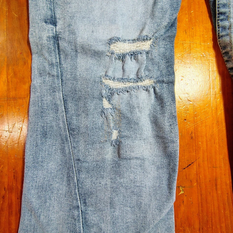 Женские расклешенные джинсы True Religion Joey со средней посадкой искусственно состаренные легкие вареные размер Y2K - Изображение 3 из 4