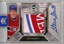 2008-09 Upper Deck The Cup Limited Logos Steve Shutt Auto Patch /50