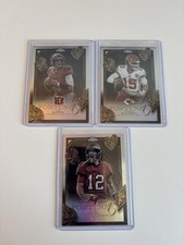 3 Card Refractor Insert Set - Brady, Burrow, Mahomes - Topps Chrome 