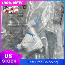1PC New Festo GRXA-HG-1/8-QS-6 525668 Straight Union Fitting GRXAHG18QS6