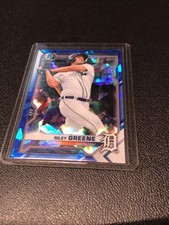 2021 Bowman Sapphire Edition - Chrome Prospects Riley Greene #BCP-4 (RC)