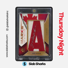 2009 SP GAME USED #MN-MM MARK MESSIER MARKS OF A NATION AUTO /50