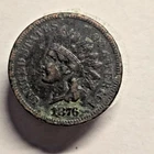 US 1876 Indian Head Penny Coinsnap AG