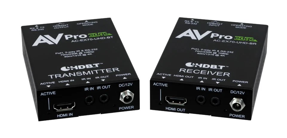 AVPro Edge 4K HDMI 1.4 over HDBaseT Basic 70M Extender Set AC-EX70-UHD-BKT - Image 2 of 4
